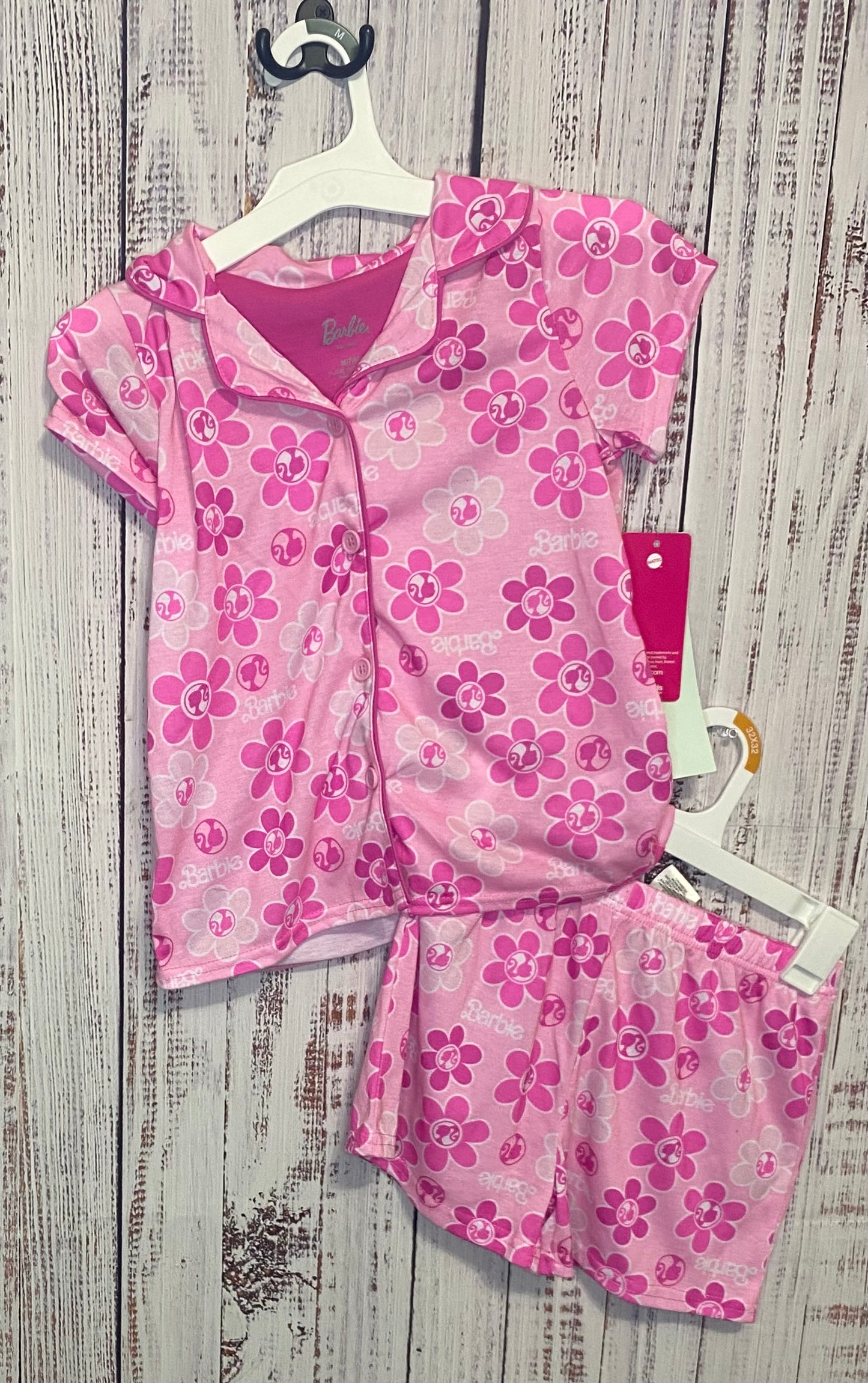 Girls Barbie pajama set