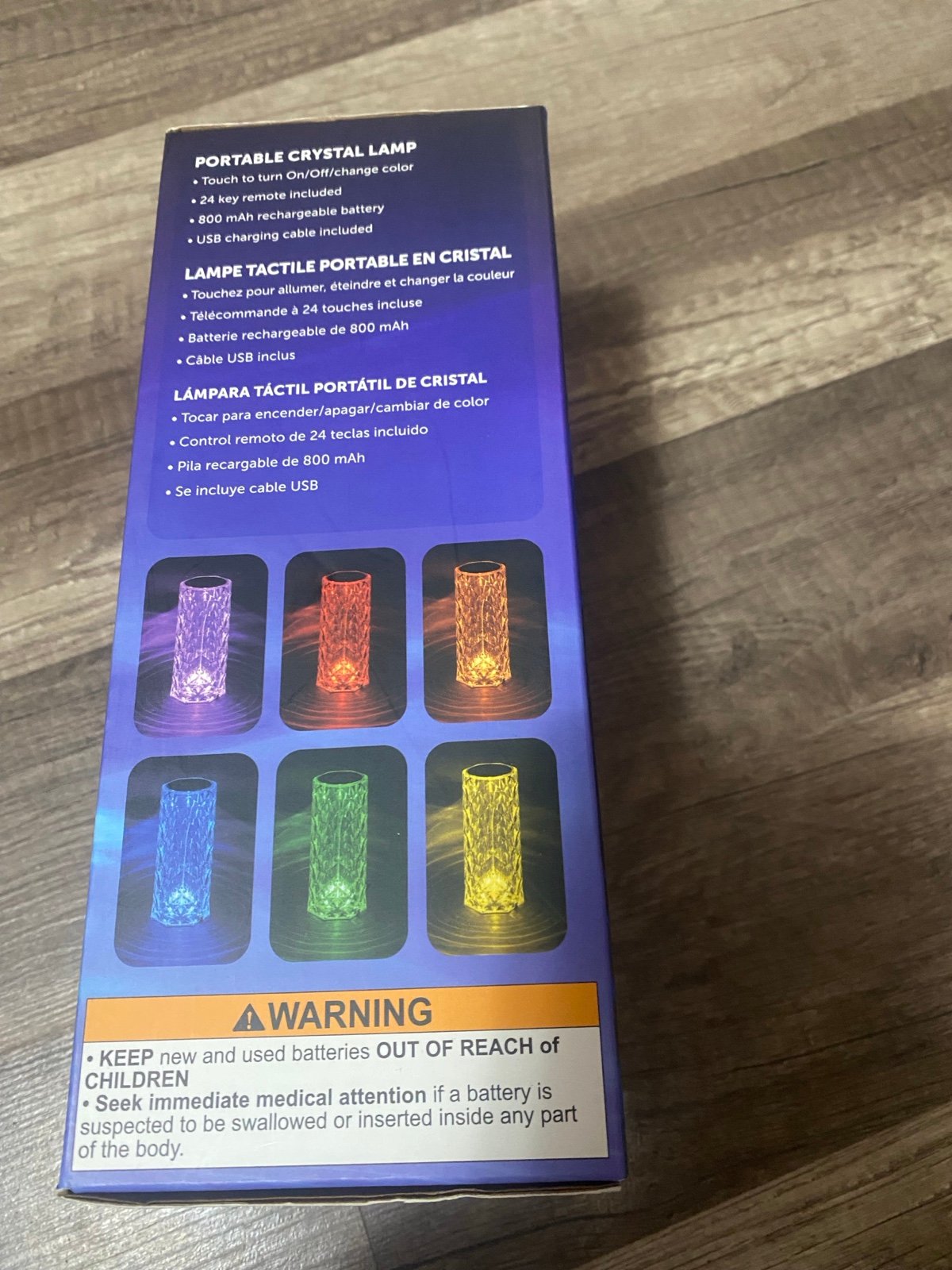 Color changing lamp NEW