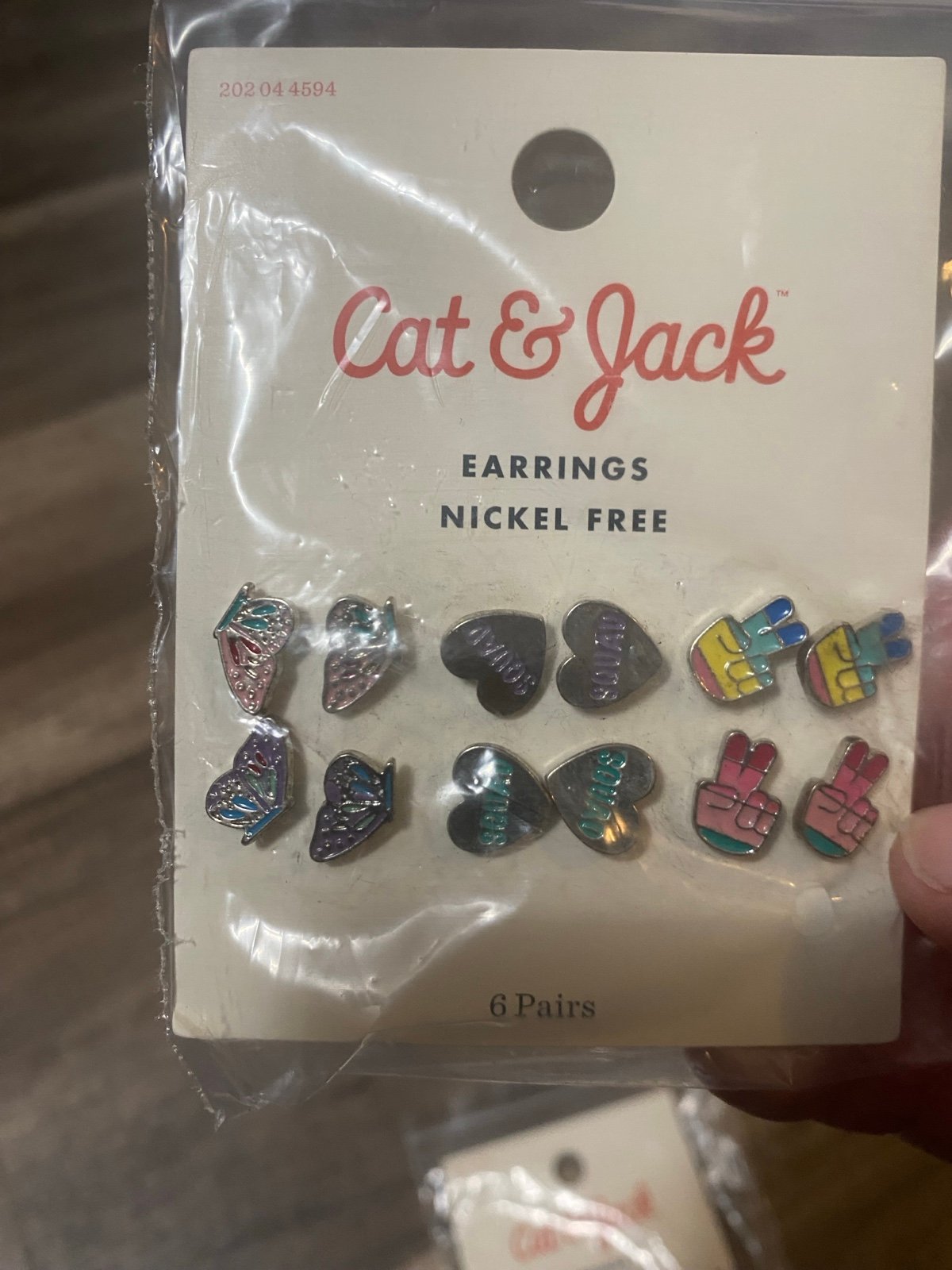 3pks of girls earrings NEW