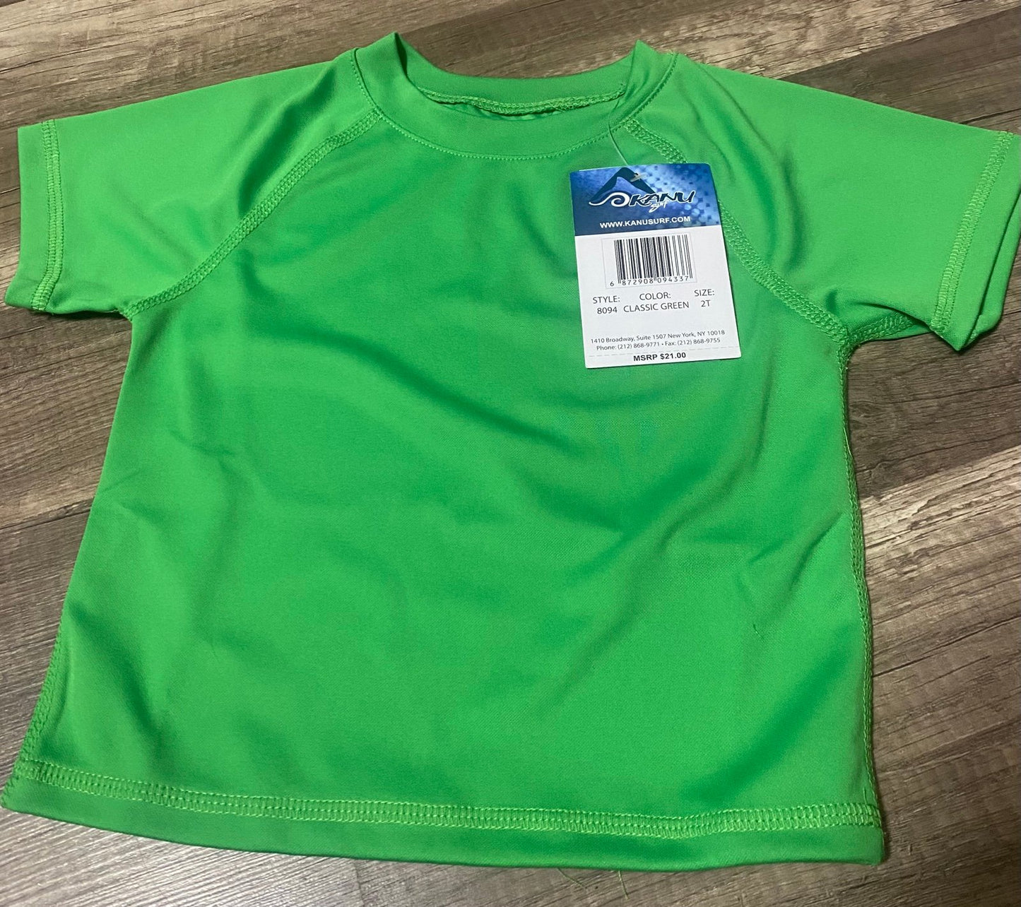 Boys 2T swim shirt NWT