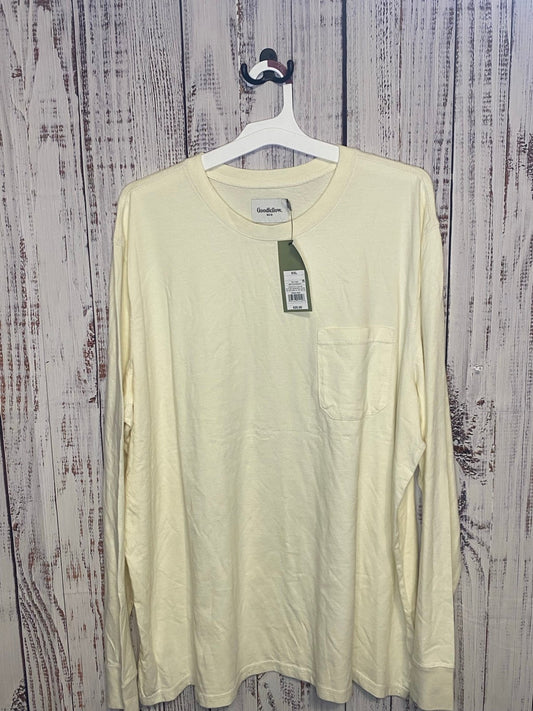 Men’s XXL Goodfellow long sleeve top NWT