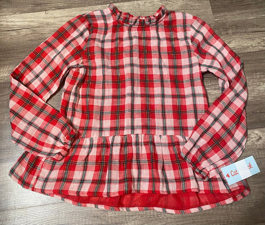 Girls long sleeve top NWT size M 7/8