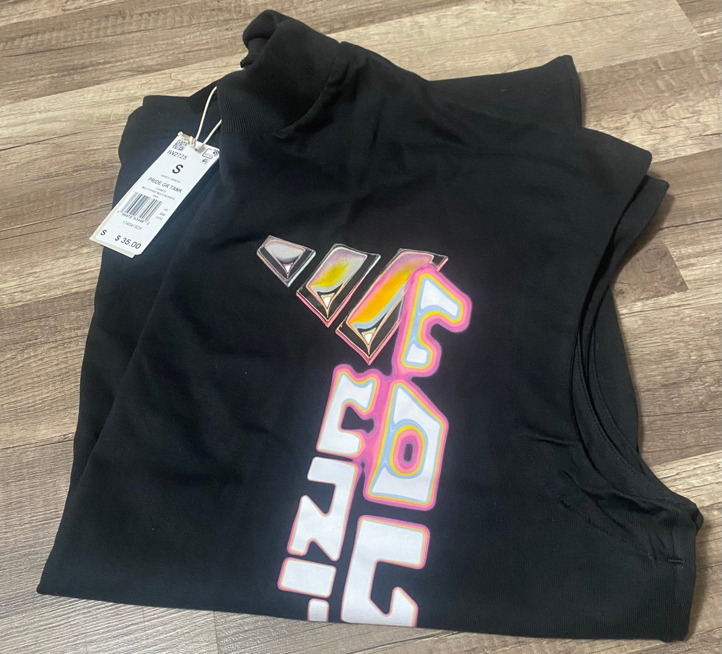 Men’s Adidas PRIDE tank NWT size Small