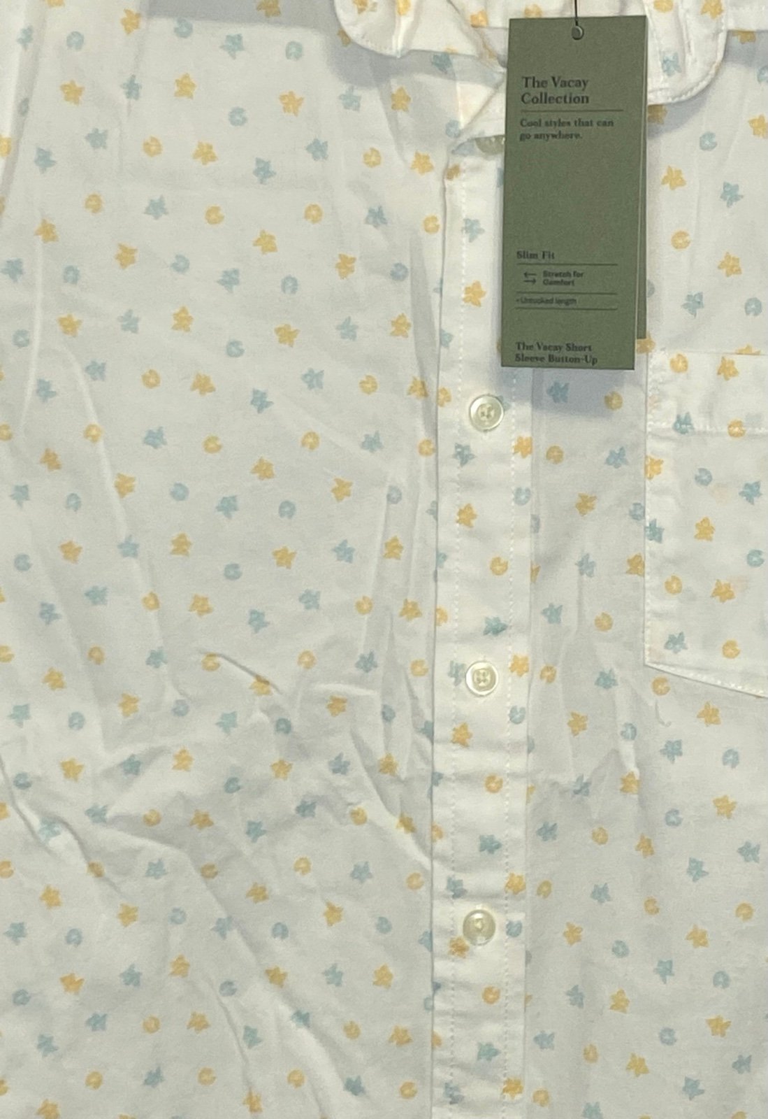 Men’s small button up NWT