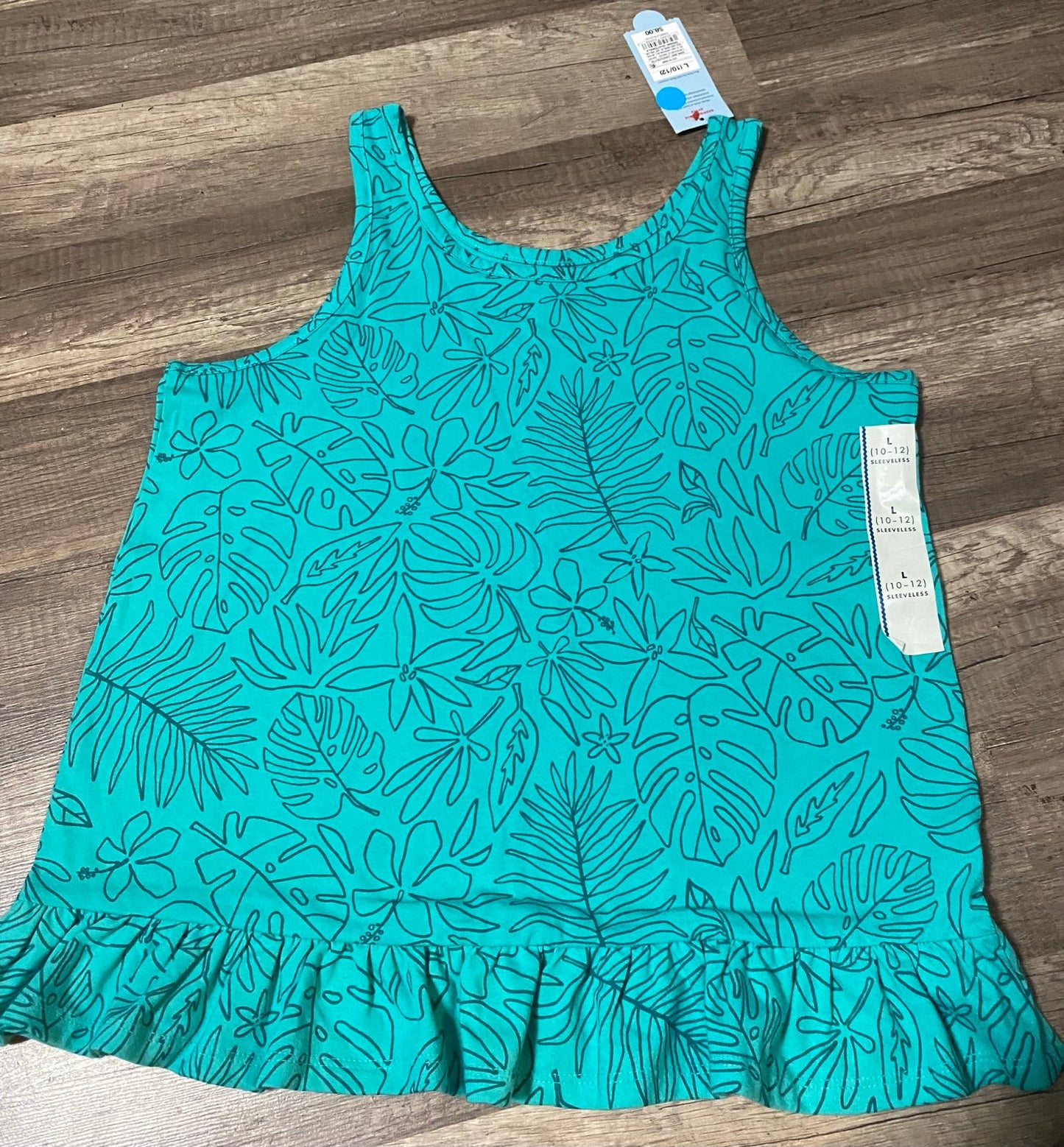 Large 10/12 tank tops NWT