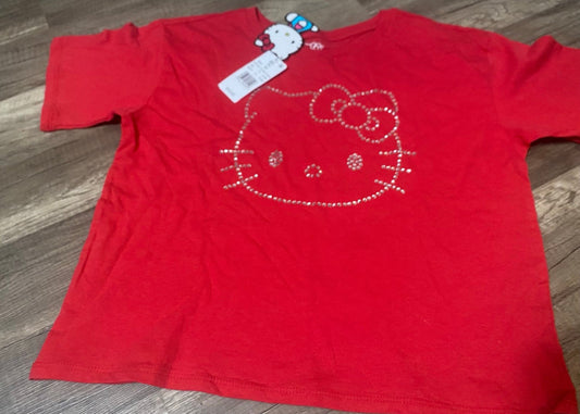 Girls hello kitty top NWT size XL