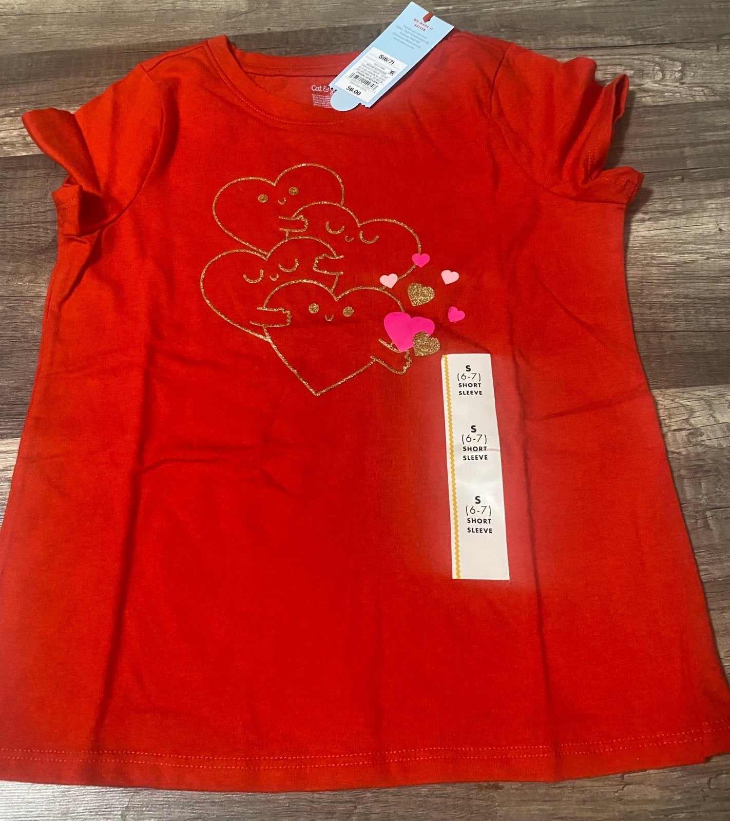 Girls small top NWT