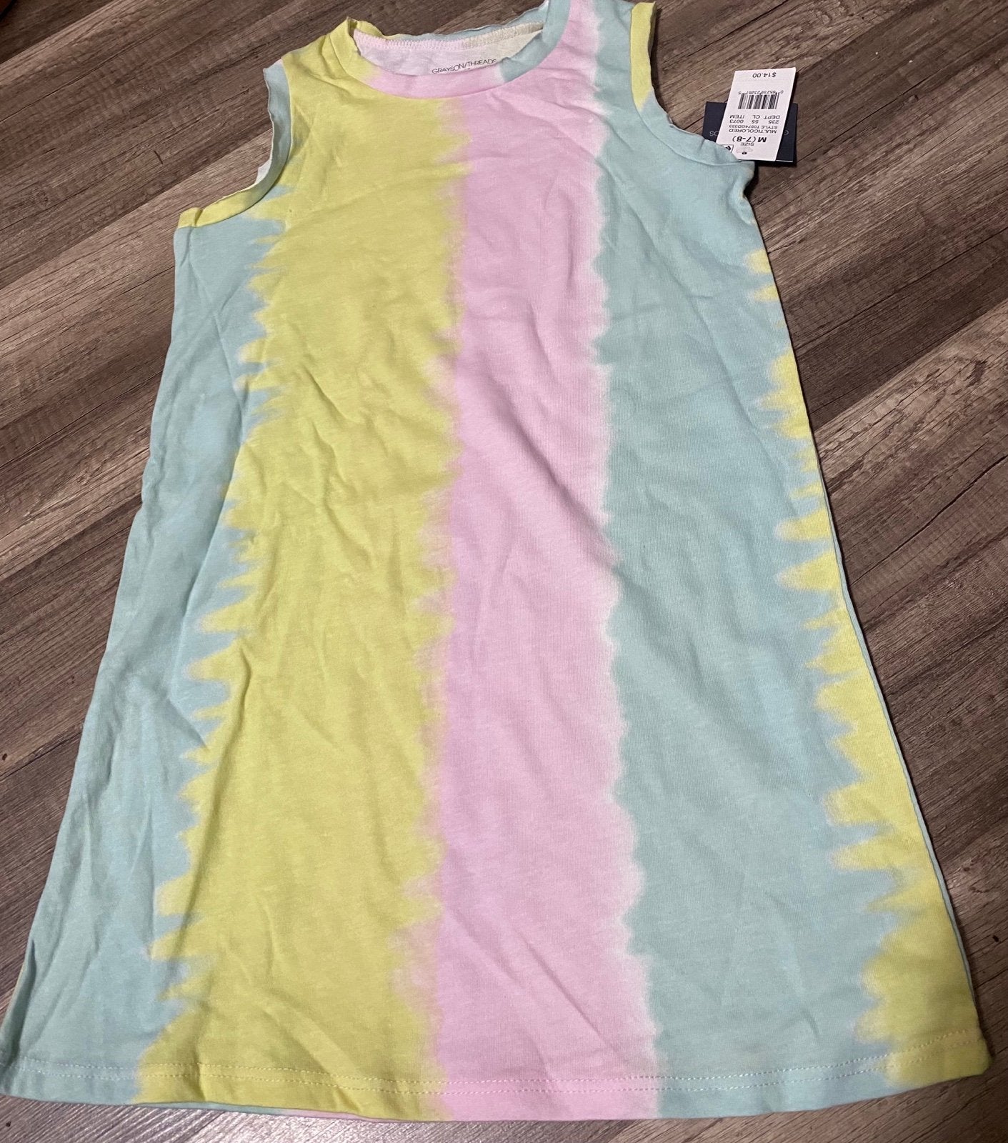 Girls Grayson Threads dress size M 7/8 NWT