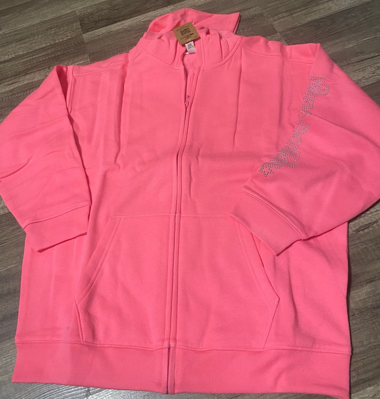 Girls Happy Nation zip up NWT size XL 14/16