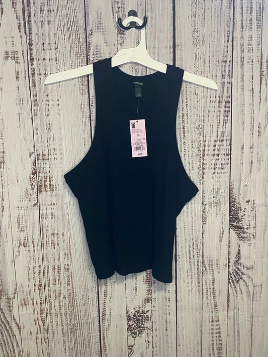 Women’s XL black tank top NWT