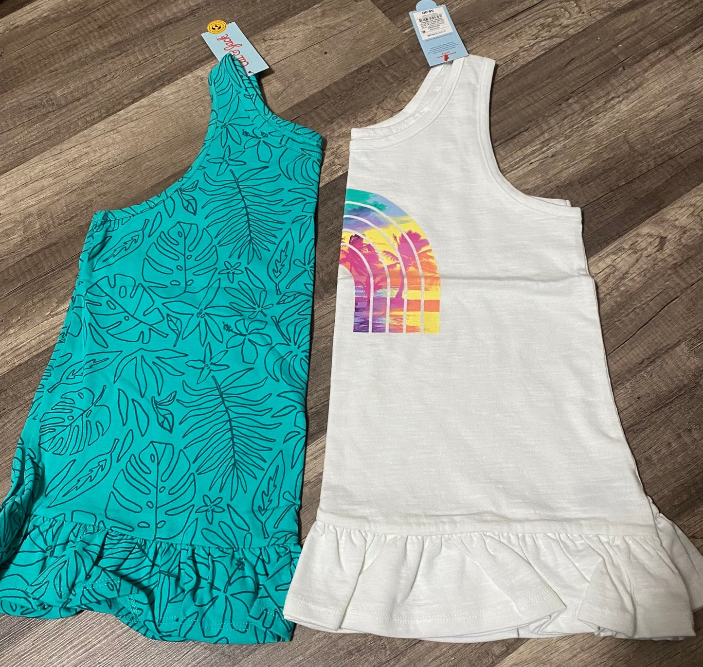 Girls Large plus tank tops NWT