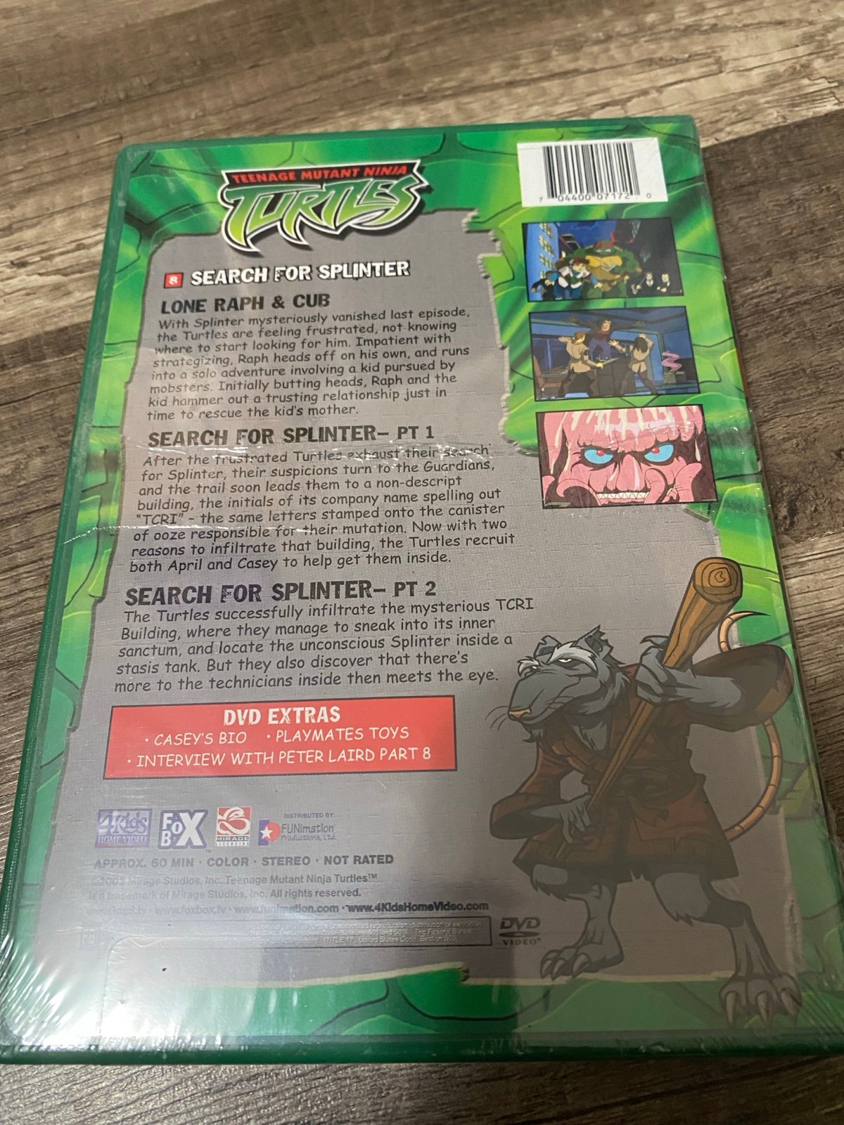 TMNT dvd NEW and sealed