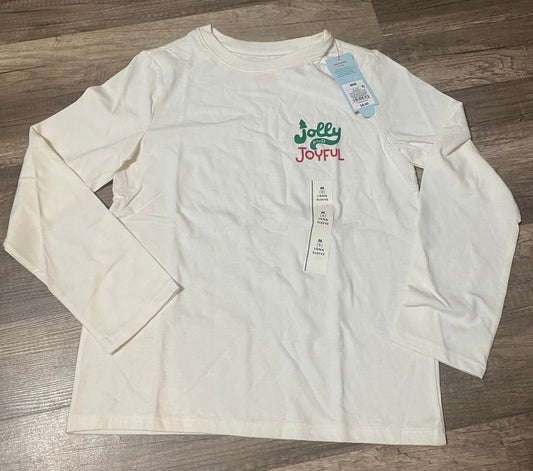 Christmas boy top NWT size M 8