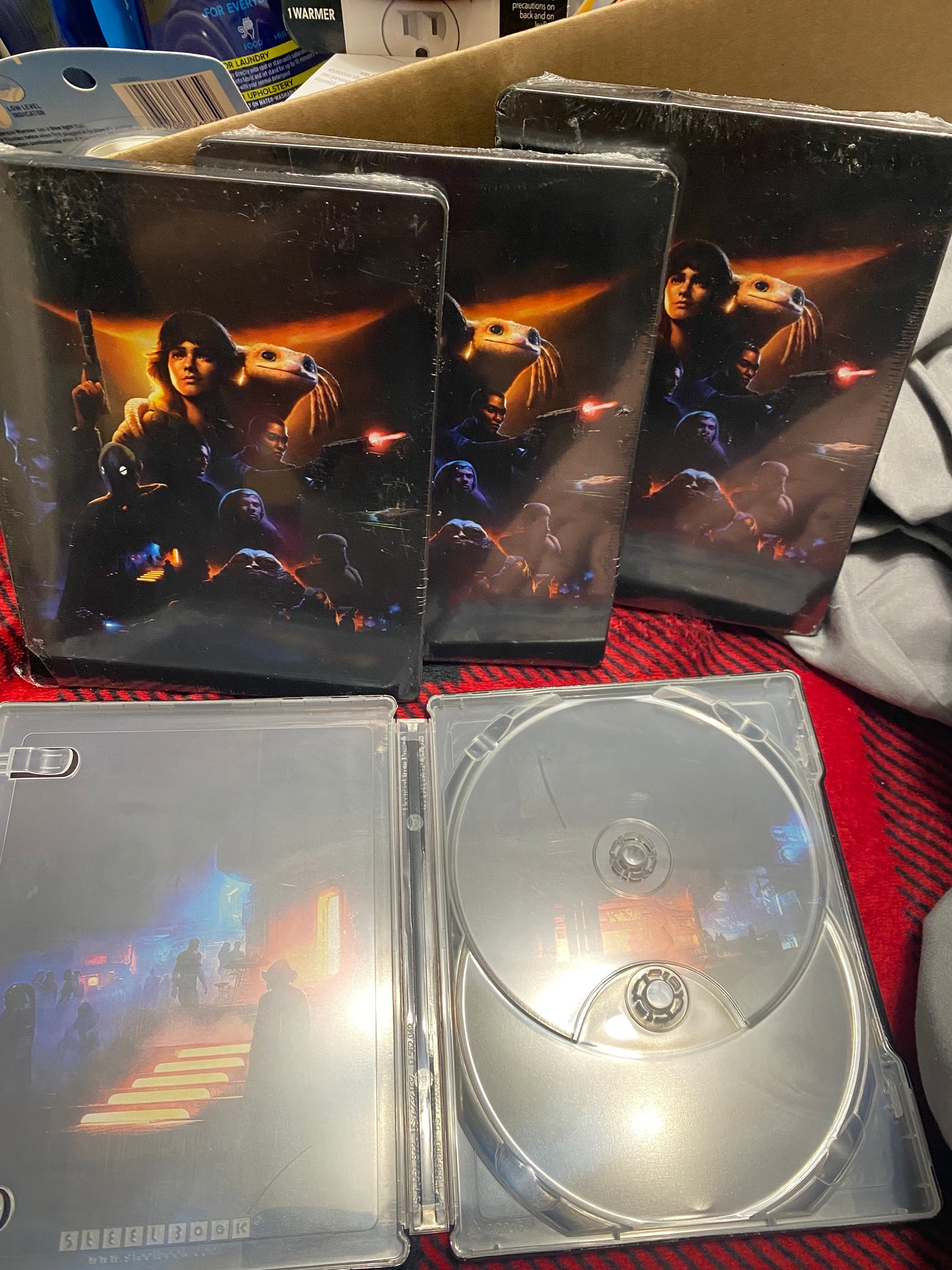 Star Wars CD cases (empty NEW) (4ct.)