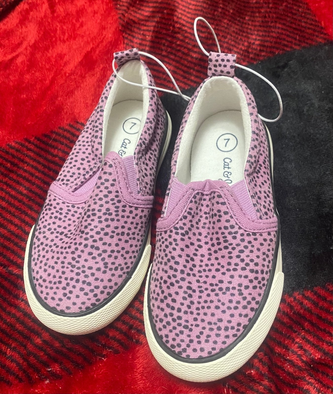 * Cat & jack little girls shoes size 7 NWT