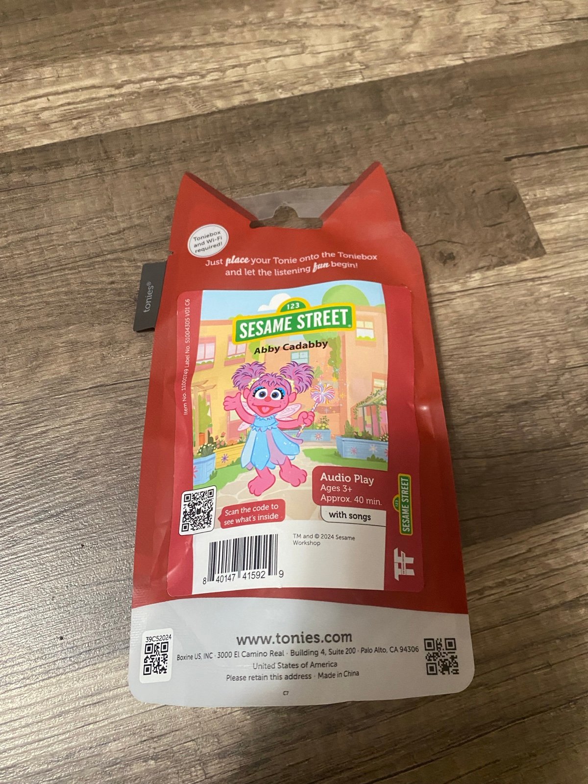 Hard to find Abby Cadabby Tonie NEW