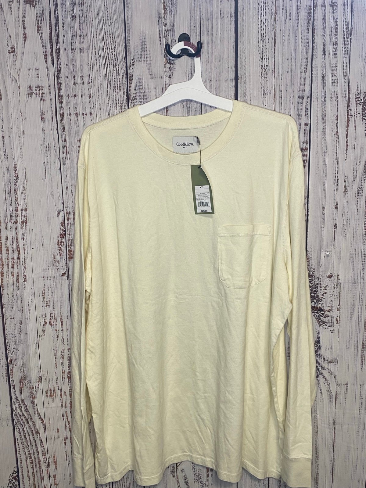 Men’s XXL Goodfellow long sleeve top NWT