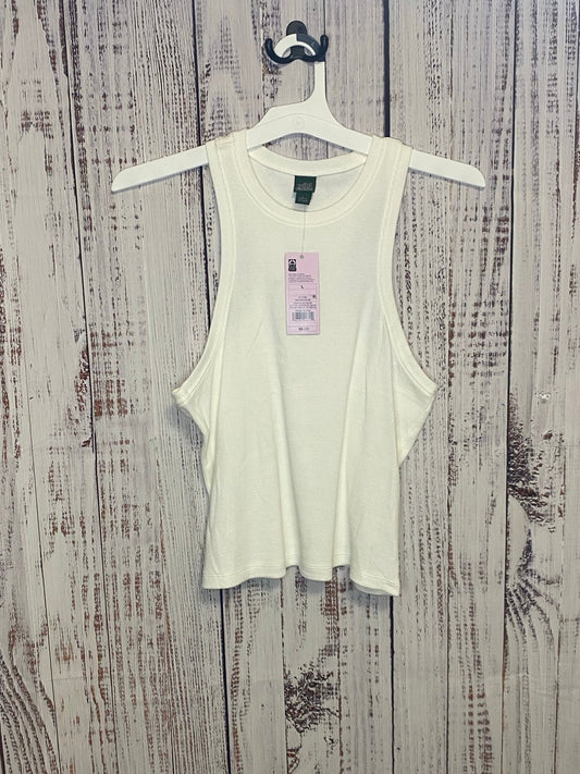 Women’s Large white tank top NWT