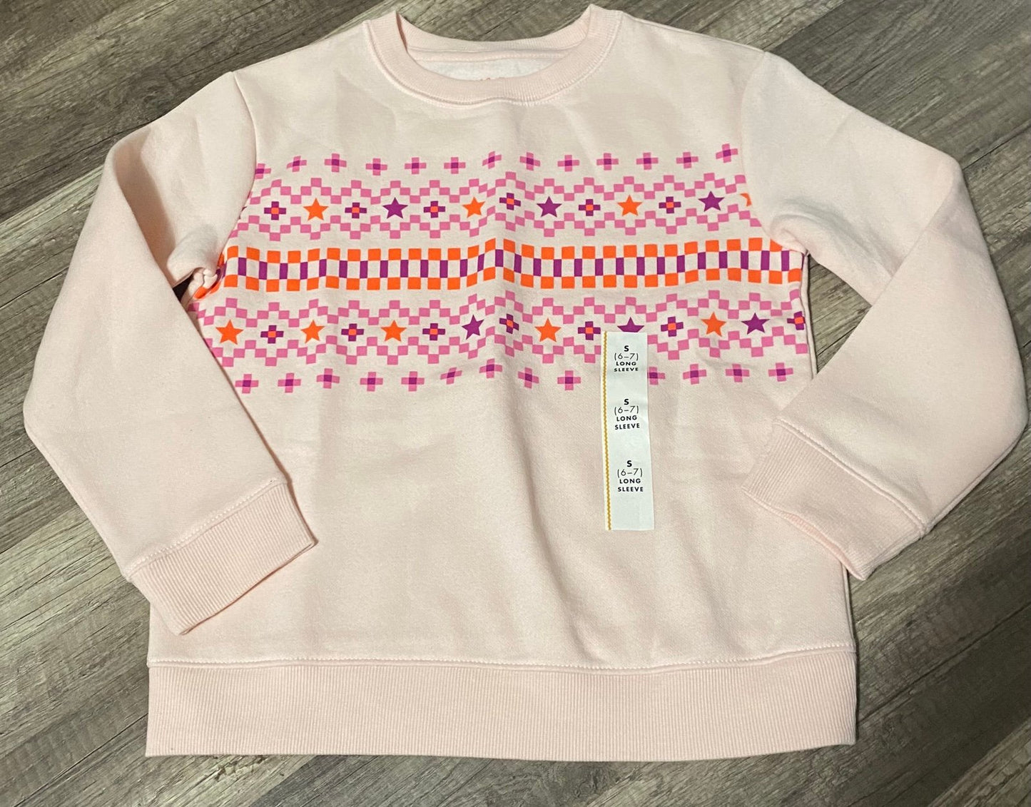 Girls size 6/7 crewneck NWT