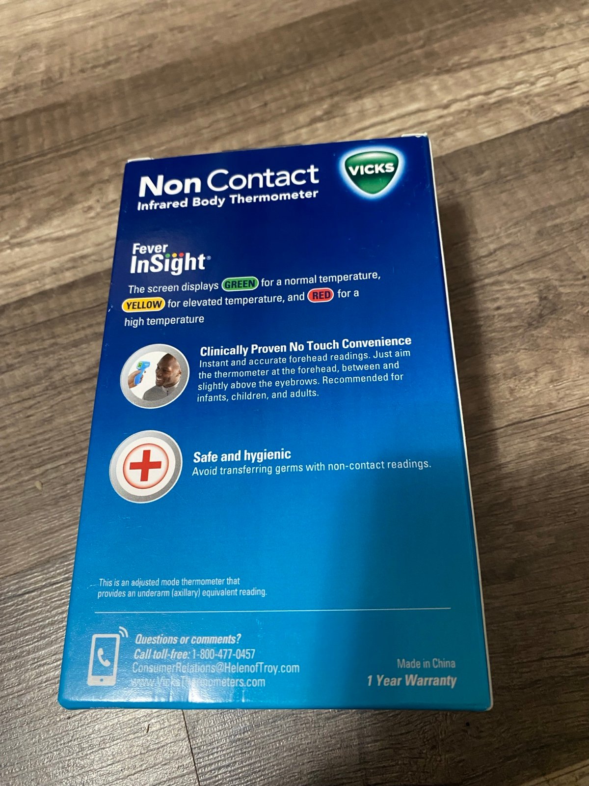 VICKS no contact thermometer NEW