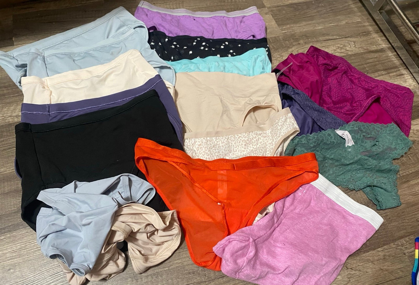 Women’s size 5 & XS salvaged NWOT/packaging underwear mixed bundle