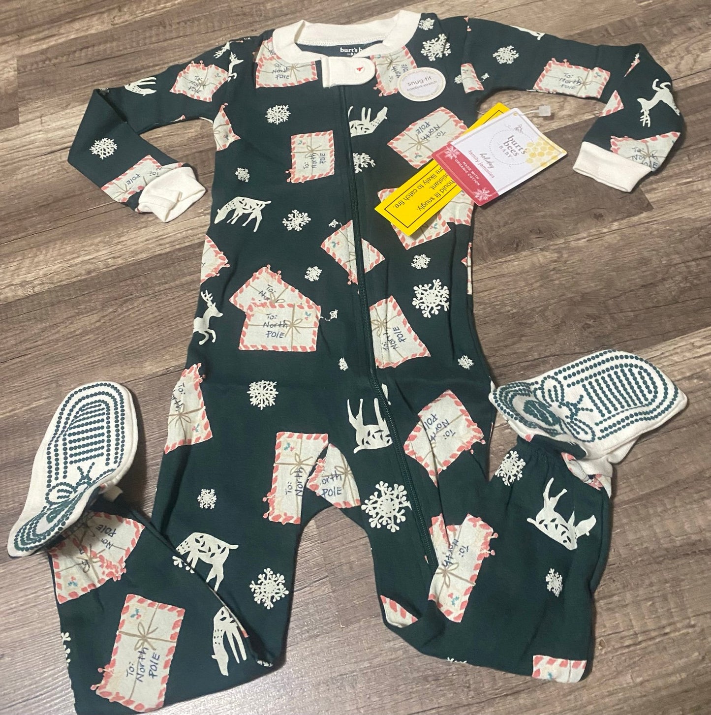 24M footie pajamas NWT