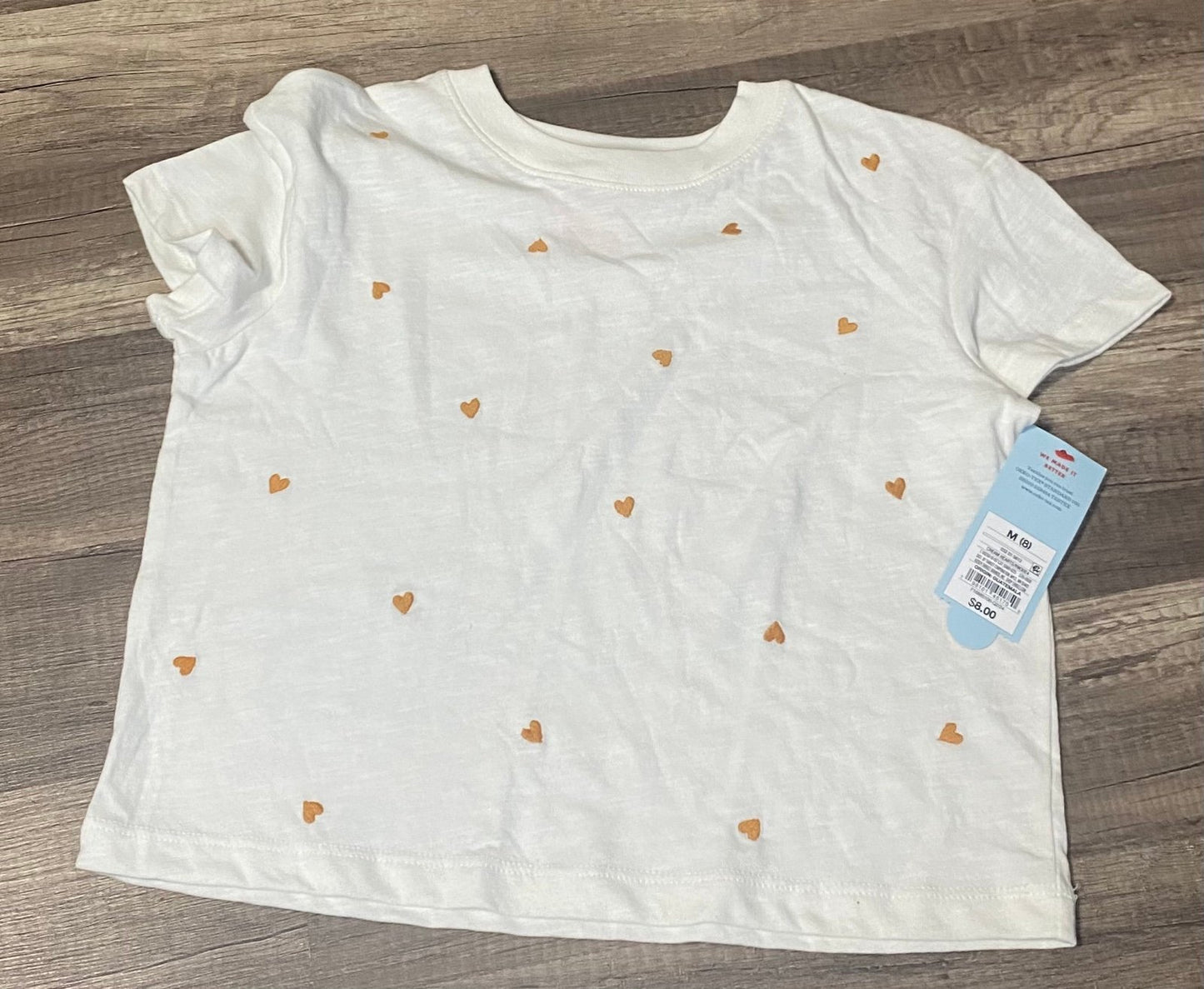 Girls M (8) cropped top NWT