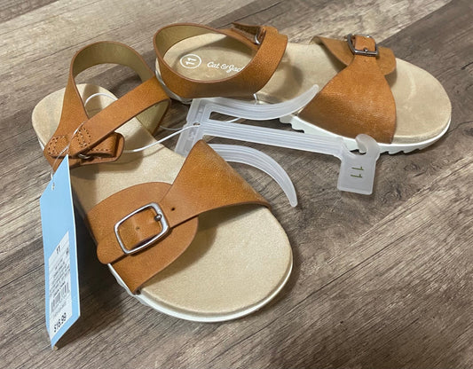 Little girls size 11 sandals NWT