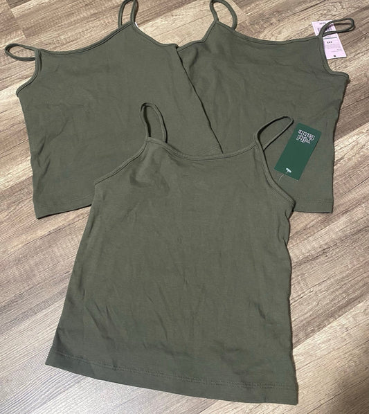 3 XXS women’s cropped tanks NWT