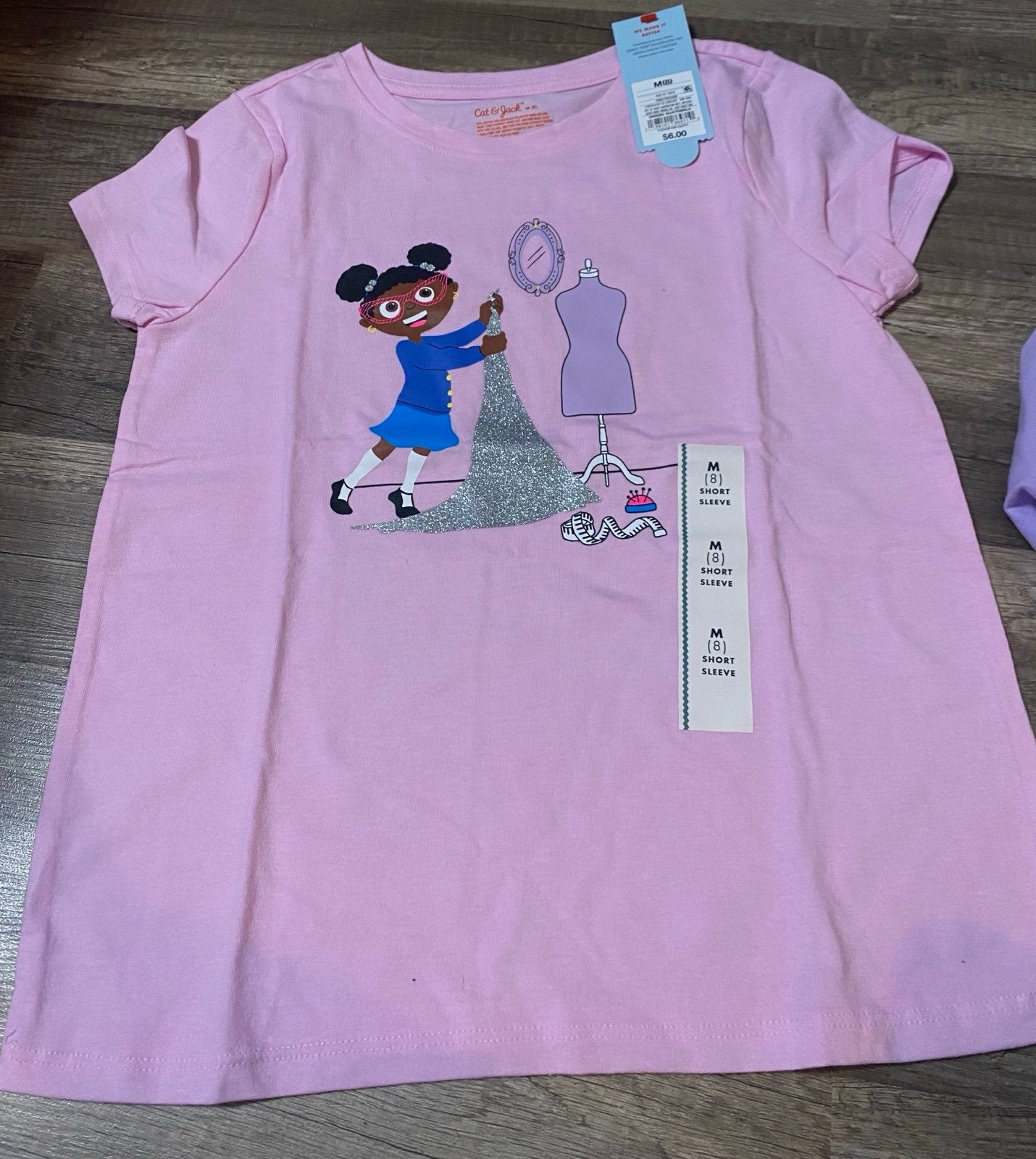 Girls medium top NWT