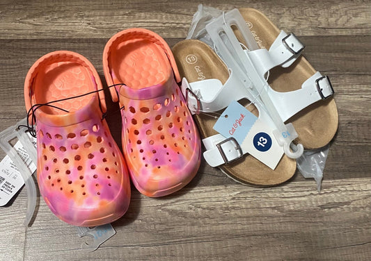 2 pairs of girls shoes NWT