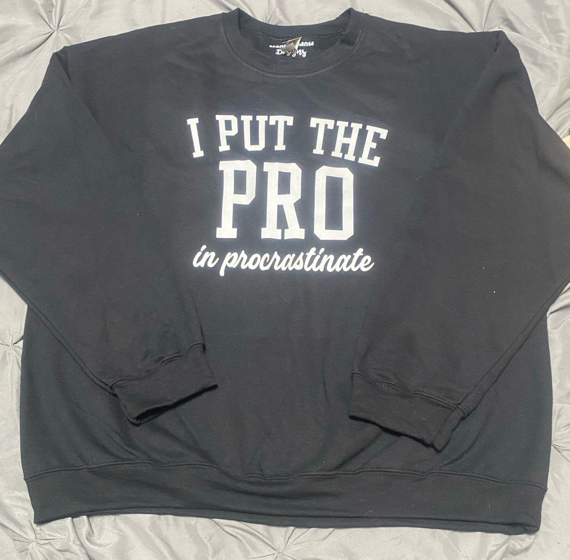 Custom mama crewneck unisex sizing XL