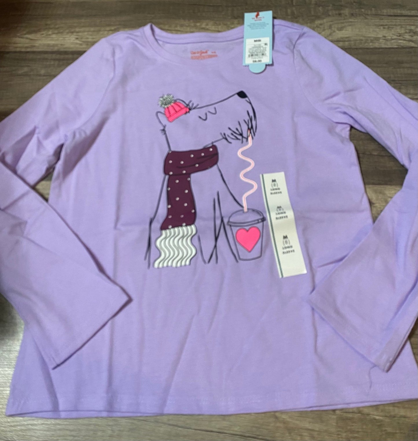 Girls medium long sleeve top NEW